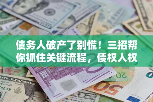 北京债务人破产了别慌！三招帮你抓住关键流程，债权人权益不再缩水