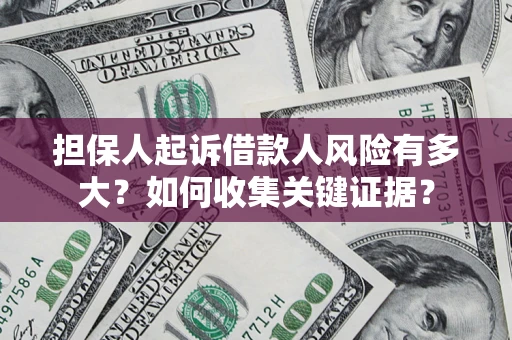 北京担保人起诉借款人风险有多大？如何收集关键证据？