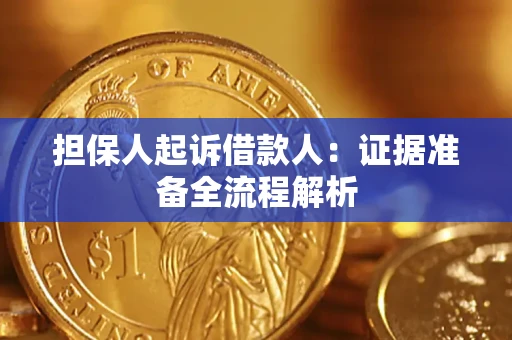 北京担保人起诉借款人：证据准备全流程解析