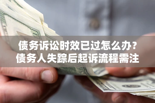 北京债务诉讼时效已过怎么办？债务人失踪后起诉流程需注意什么？