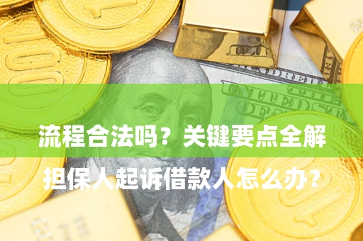 北京

担保人起诉借款人怎么办？流程合法吗？关键要点全解析