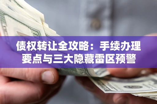 北京债权转让全攻略：手续办理要点与三大隐藏雷区预警